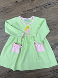 Robe ornée de l'applique Fée Ballerine