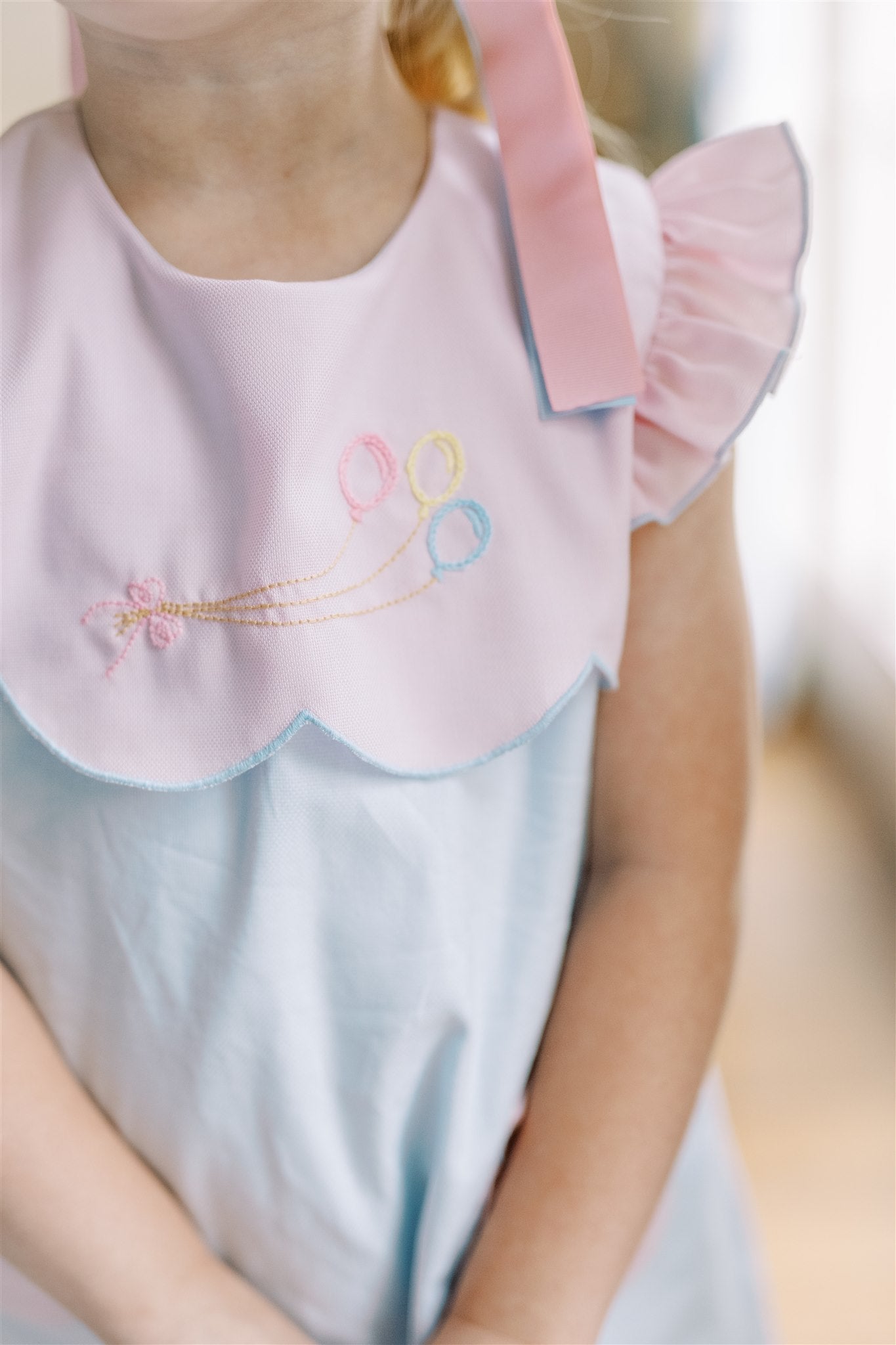 Robe Filles Ballons Anniversaire