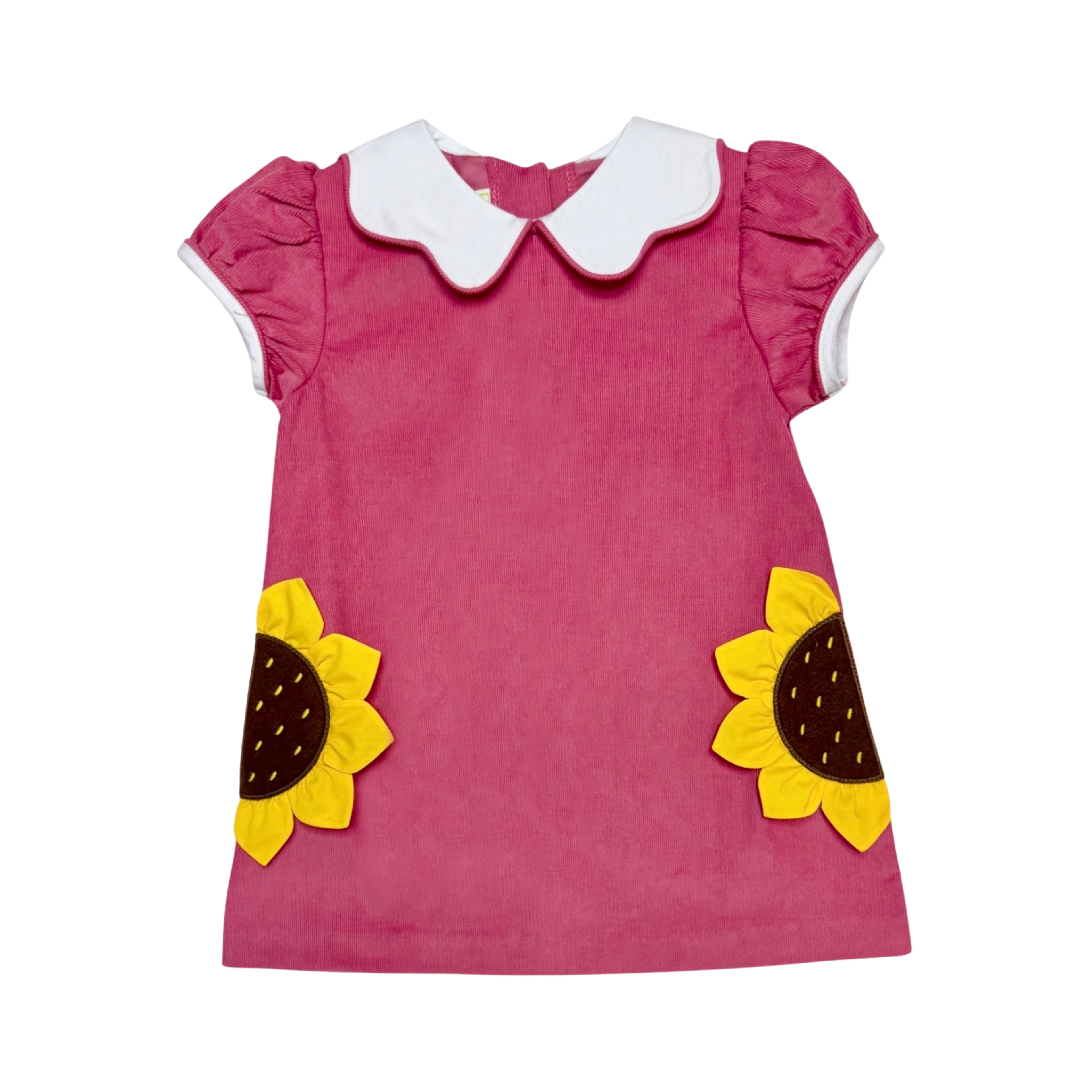 Robe en corduroy Louisa tournesol pour filles