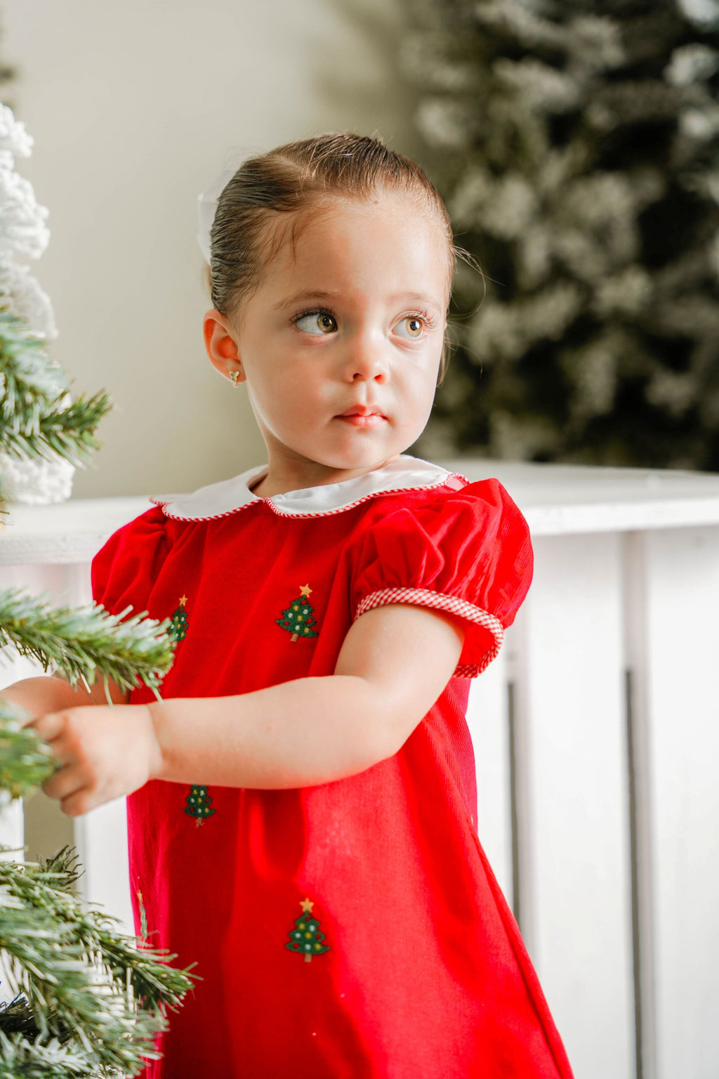 Robe Kendall Sapin de Noël Fille