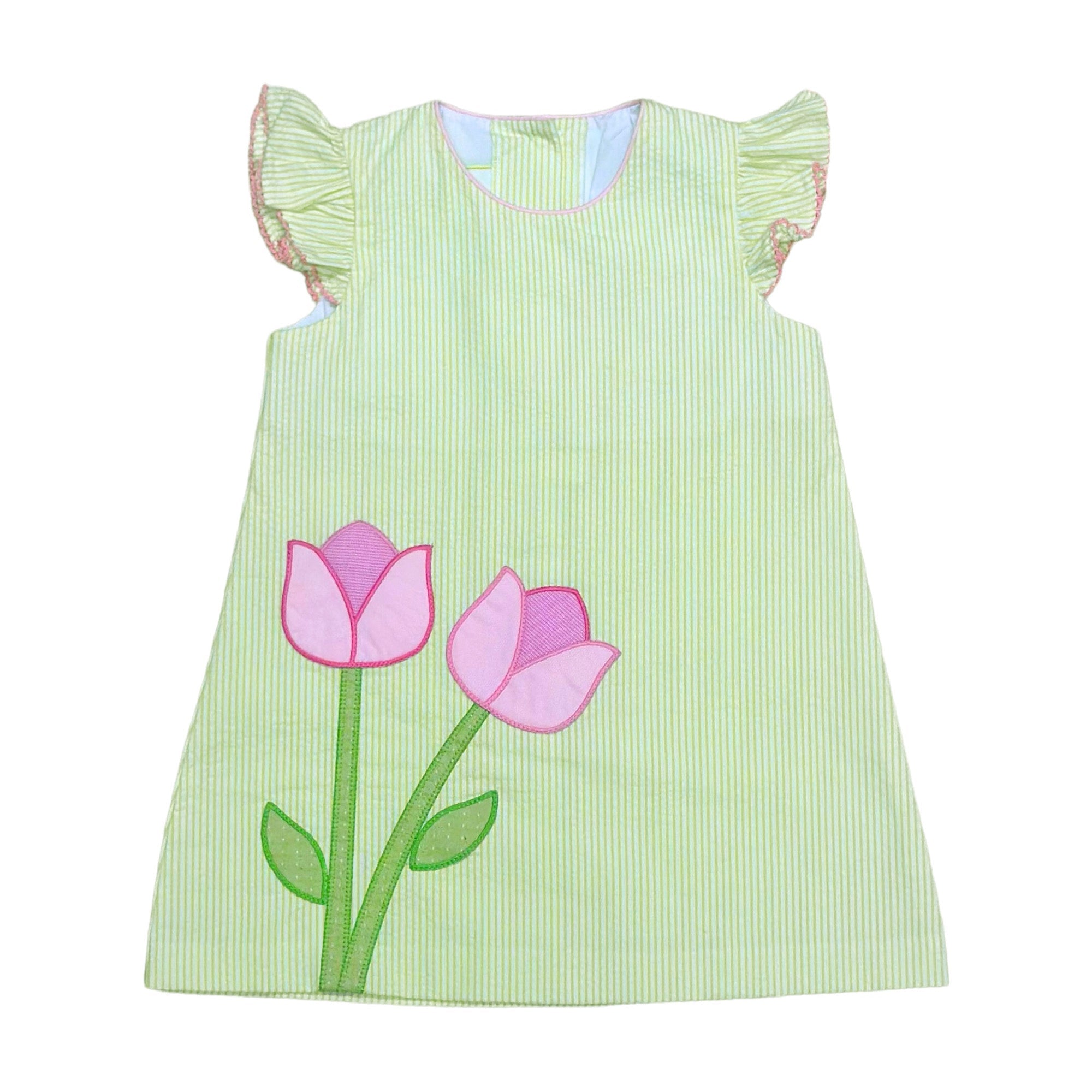 Robe à rayures Sloane Tulip en seersucker