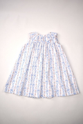 Robe à volants imprimé nœud